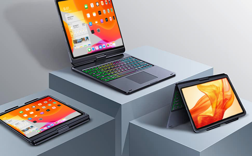 The Gold and Cherry Keyboard: A Stylish and Practical Accessory for Your iPad