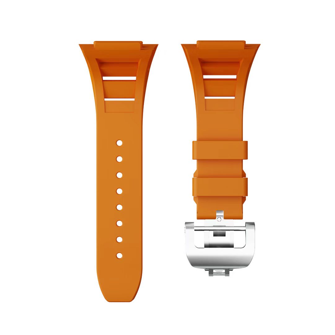 Extra Silicone bands for RM49 & RM44/45 carbon/steel case - Gold & Cherry