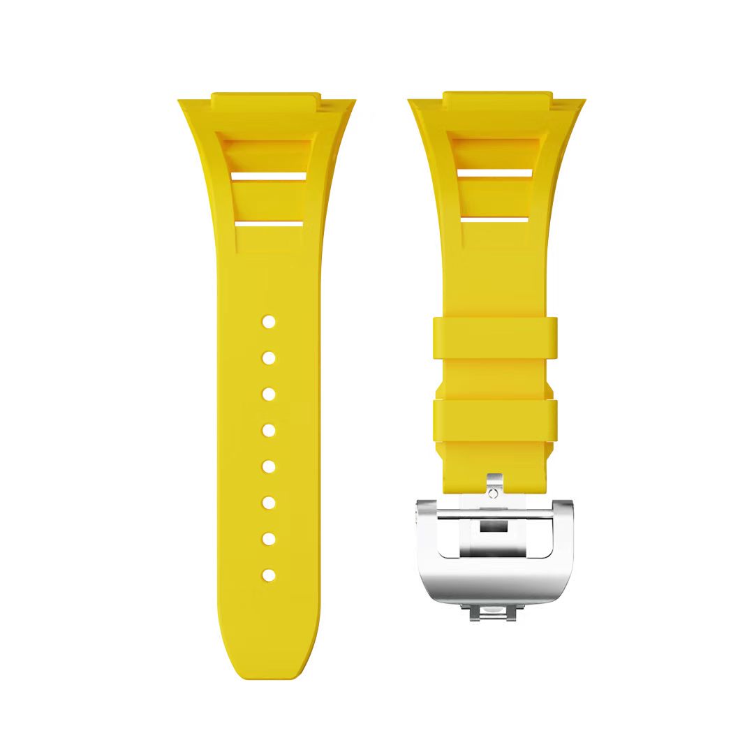 Extra Silicone bands for RM49 & RM44/45 carbon/steel case - Gold & Cherry