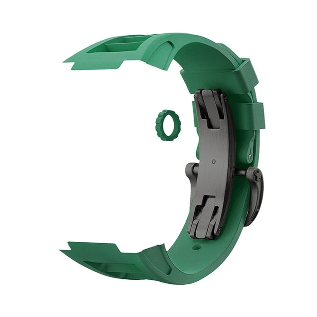 Extra Silicone bands for RM49 & RM44/45 carbon/steel case - Gold & Cherry