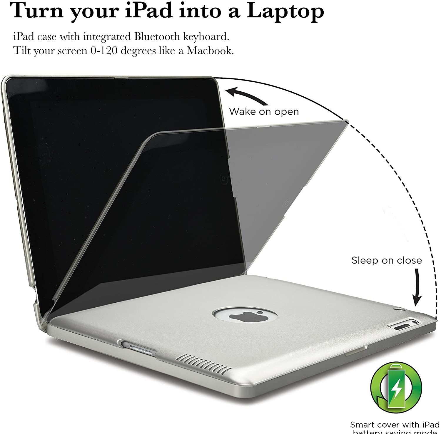 Keyboard Case For 9.7" iPad 2012 or older (2,3,4) - Gold & Cherry