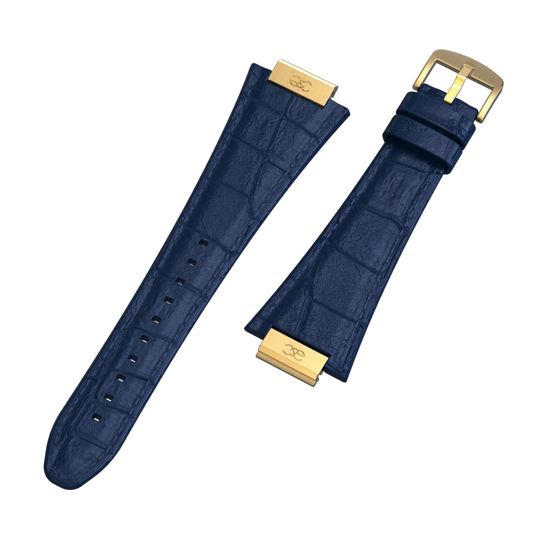 Leather bands for G&C™ stainless steel case - Gold & Cherry