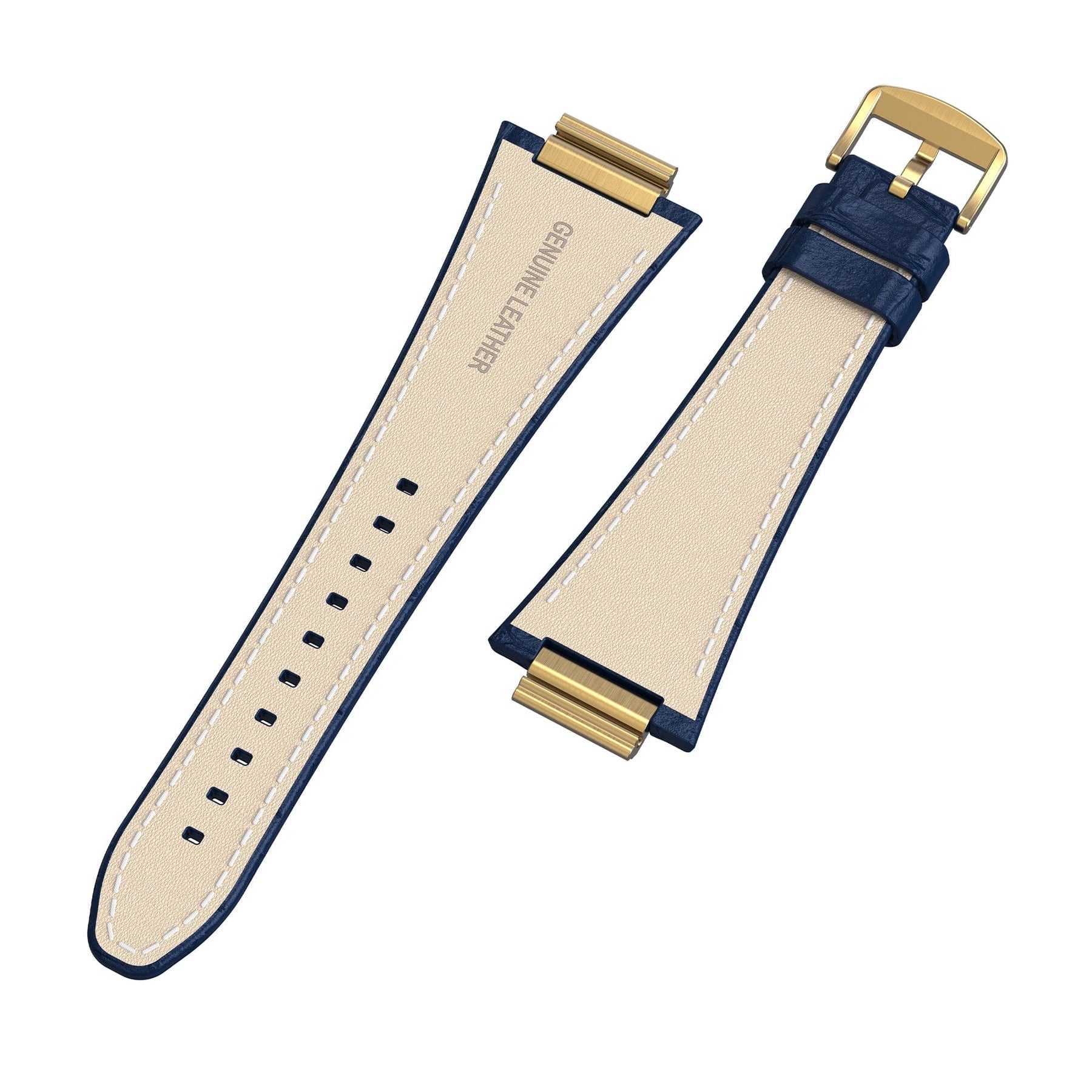 Leather bands for G&C™ stainless steel case - Gold & Cherry