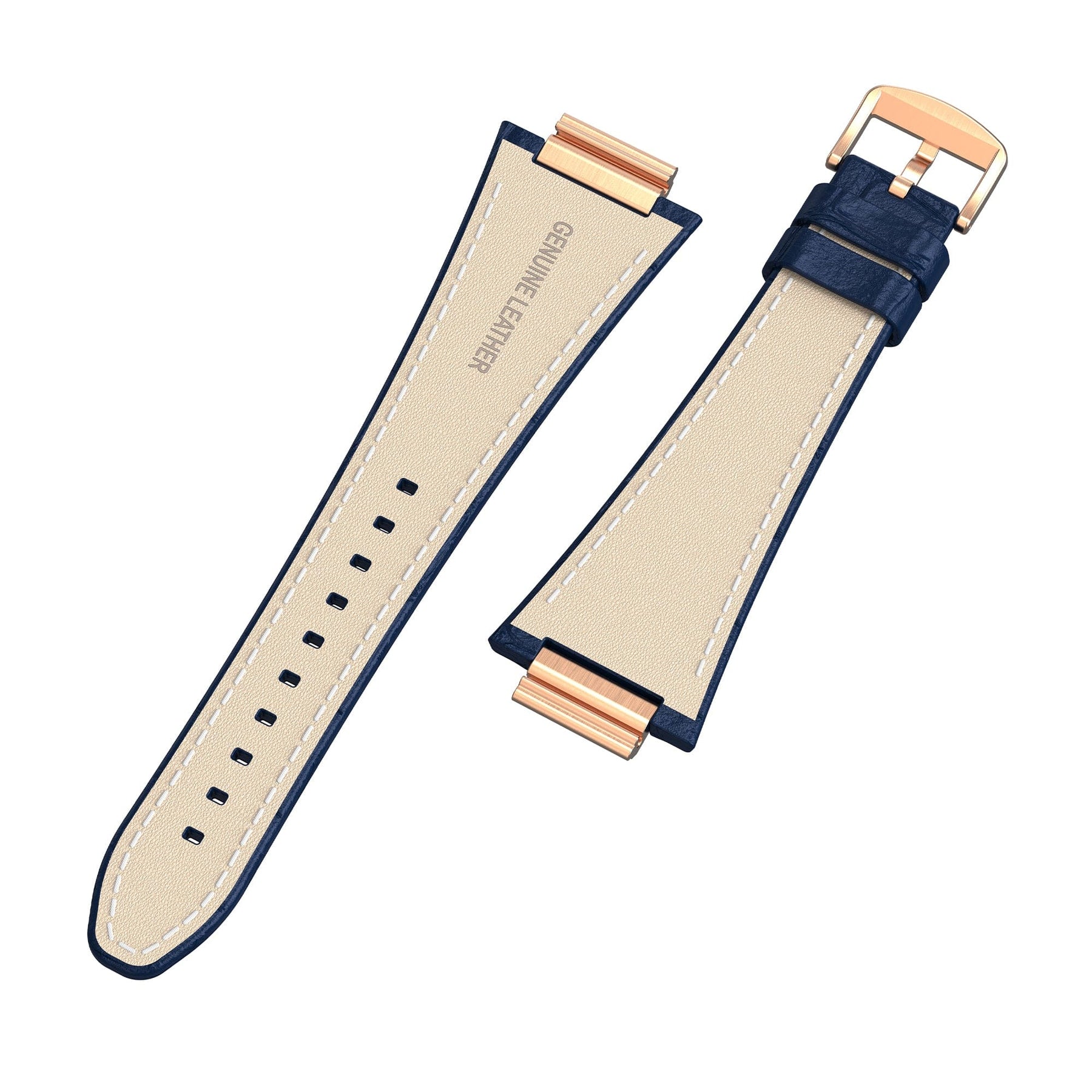 Leather bands for G&C™ stainless steel case - Gold & Cherry