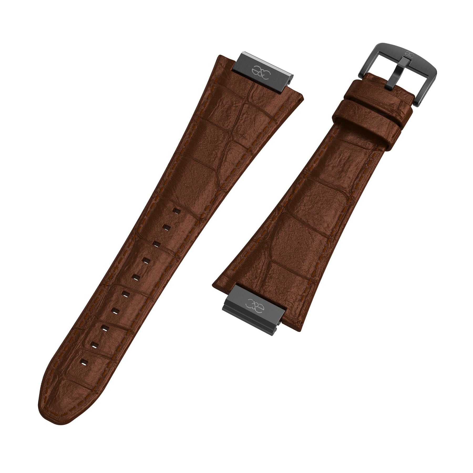 Leather bands for G&C™ stainless steel case - Gold & Cherry
