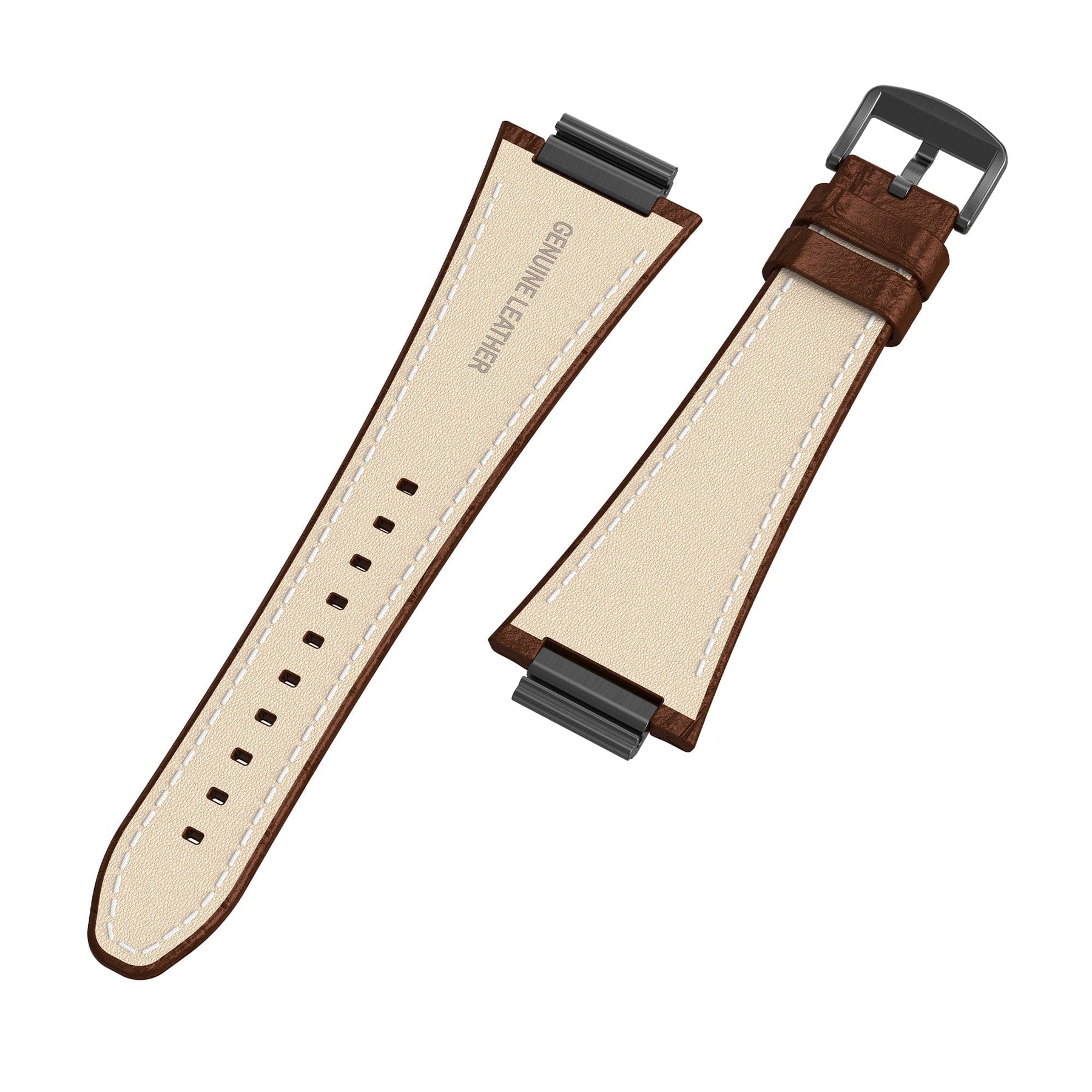Leather bands for G&C™ stainless steel case - Gold & Cherry