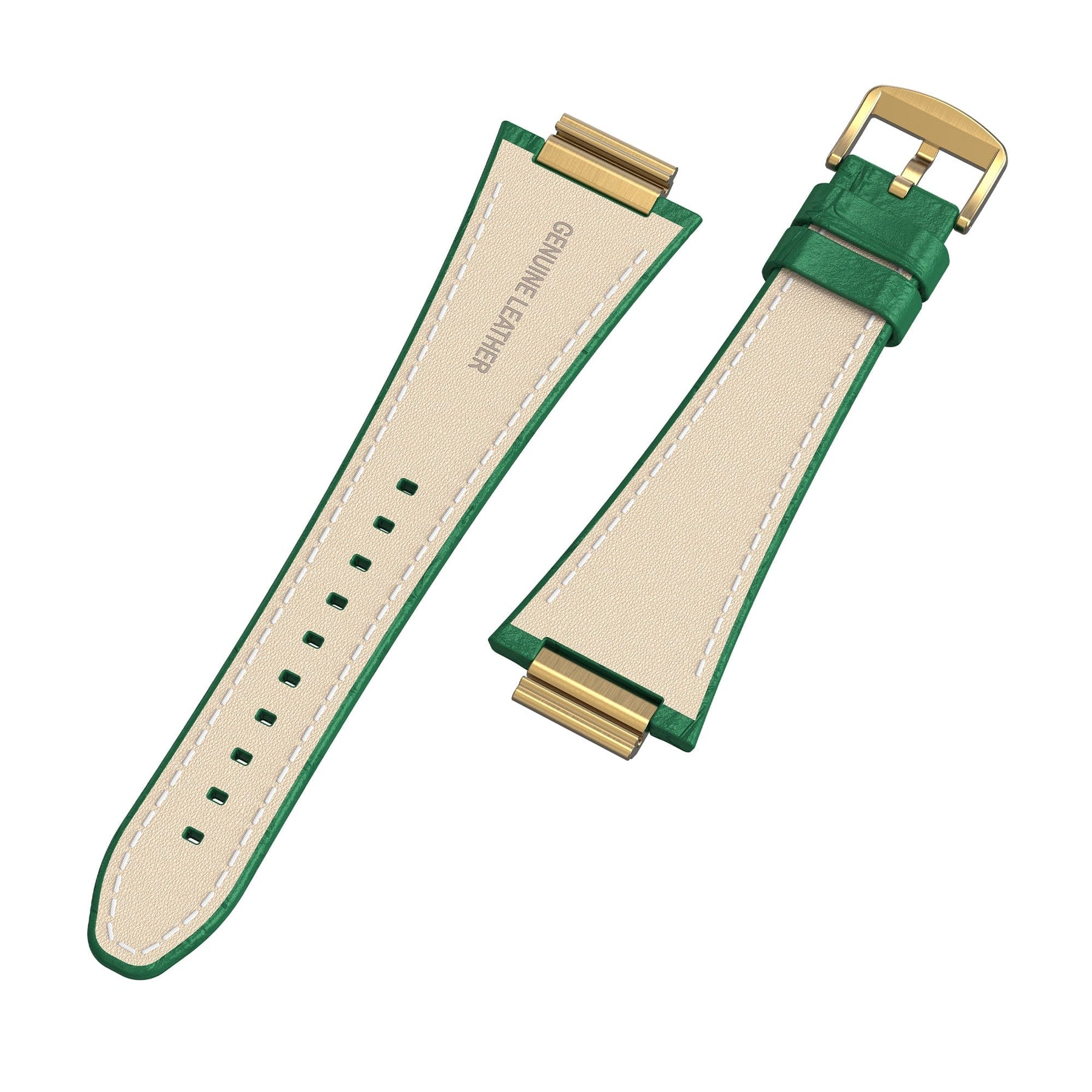 Leather bands for G&C™ stainless steel case - Gold & Cherry