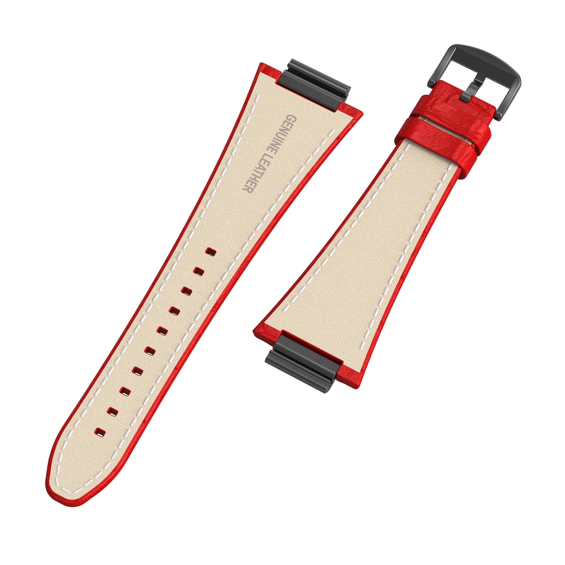 Leather bands for G&C™ stainless steel case - Gold & Cherry
