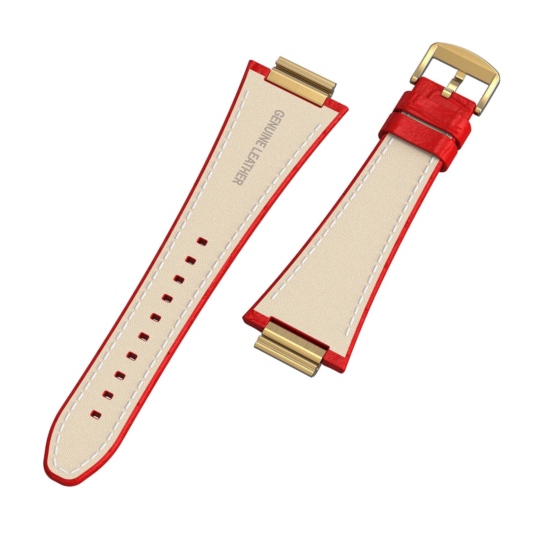 Leather bands for G&C™ stainless steel case - Gold & Cherry
