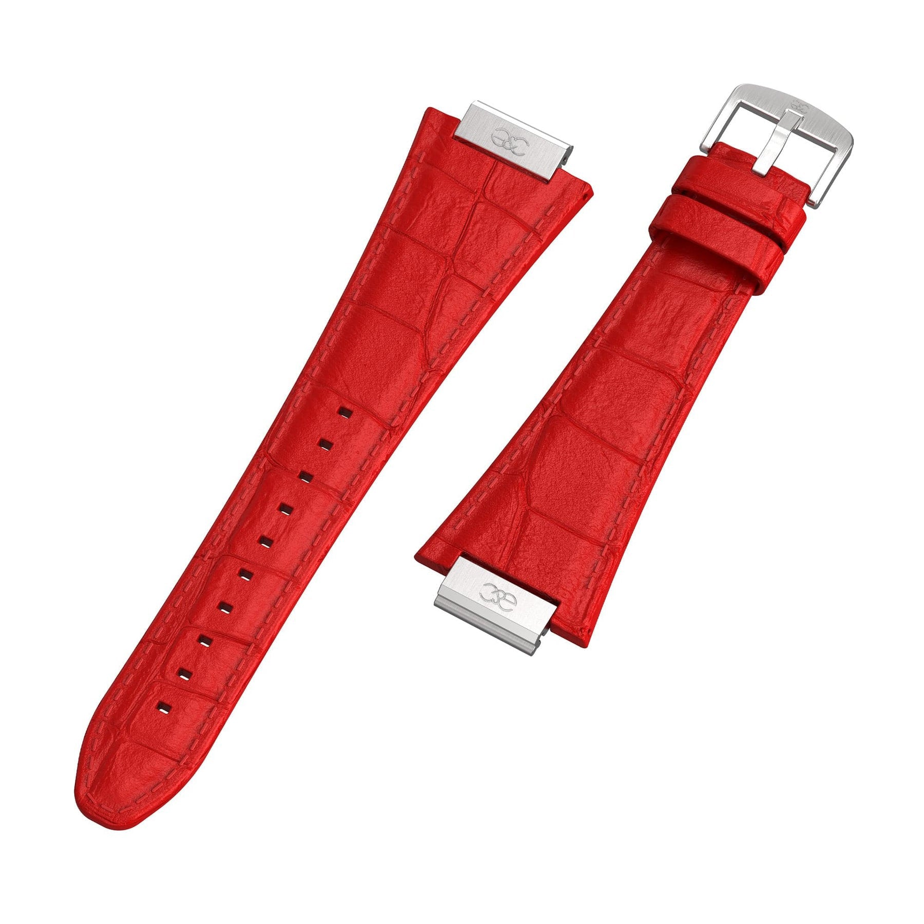 Leather bands for G&C™ stainless steel case - Gold & Cherry