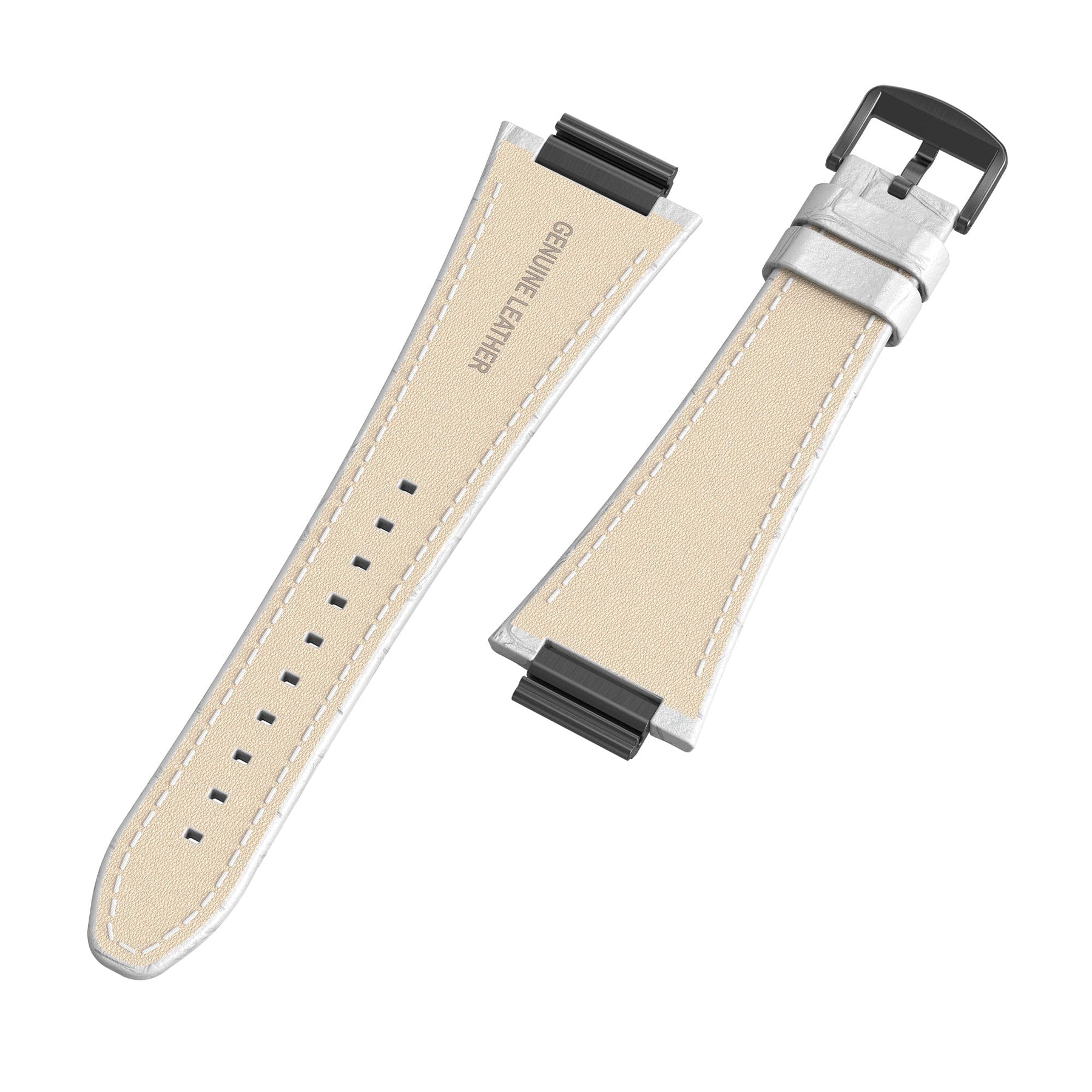 Leather bands for G&C™ stainless steel case - Gold & Cherry