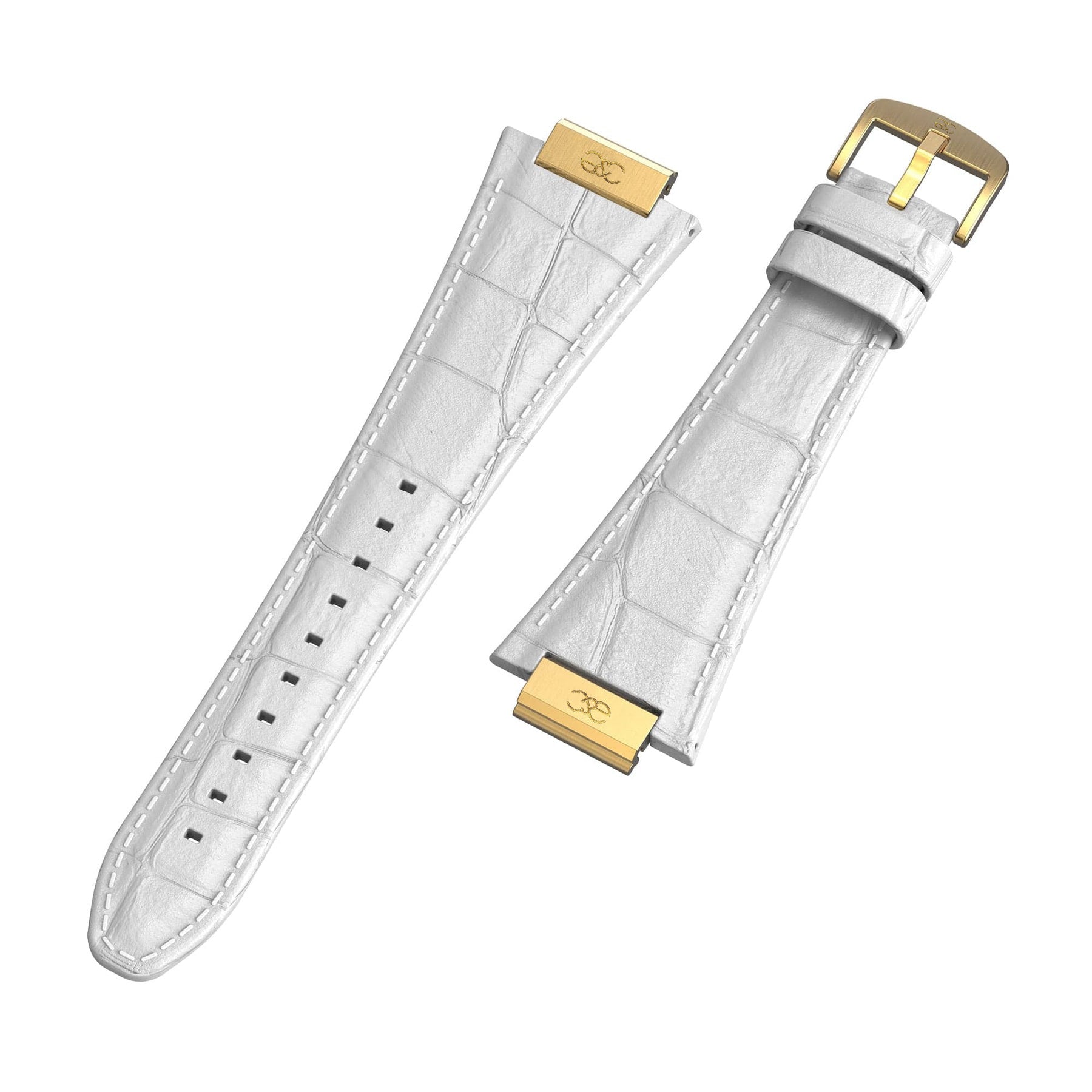 Leather bands for G&C™ stainless steel case - Gold & Cherry