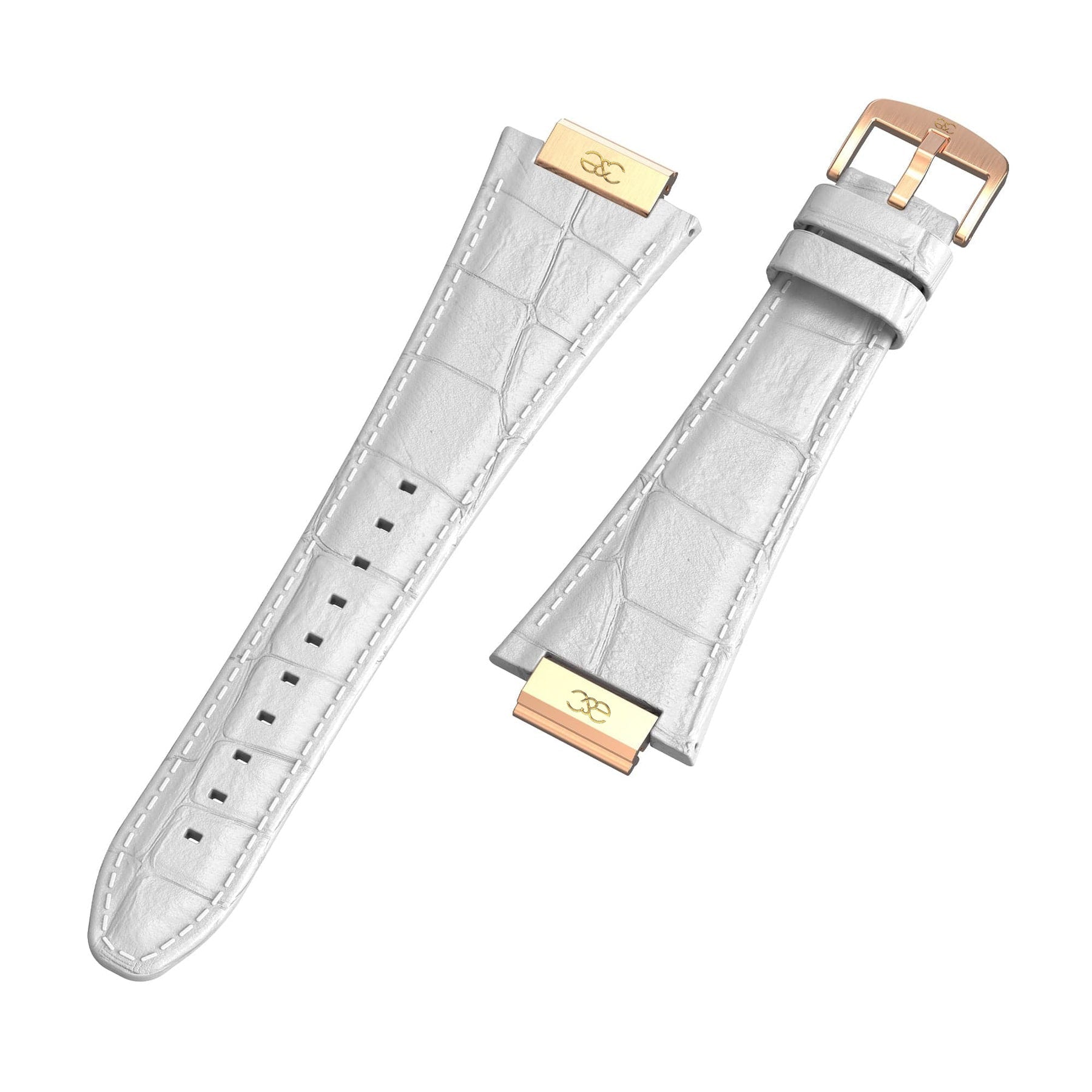 Leather bands for G&C™ stainless steel case - Gold & Cherry