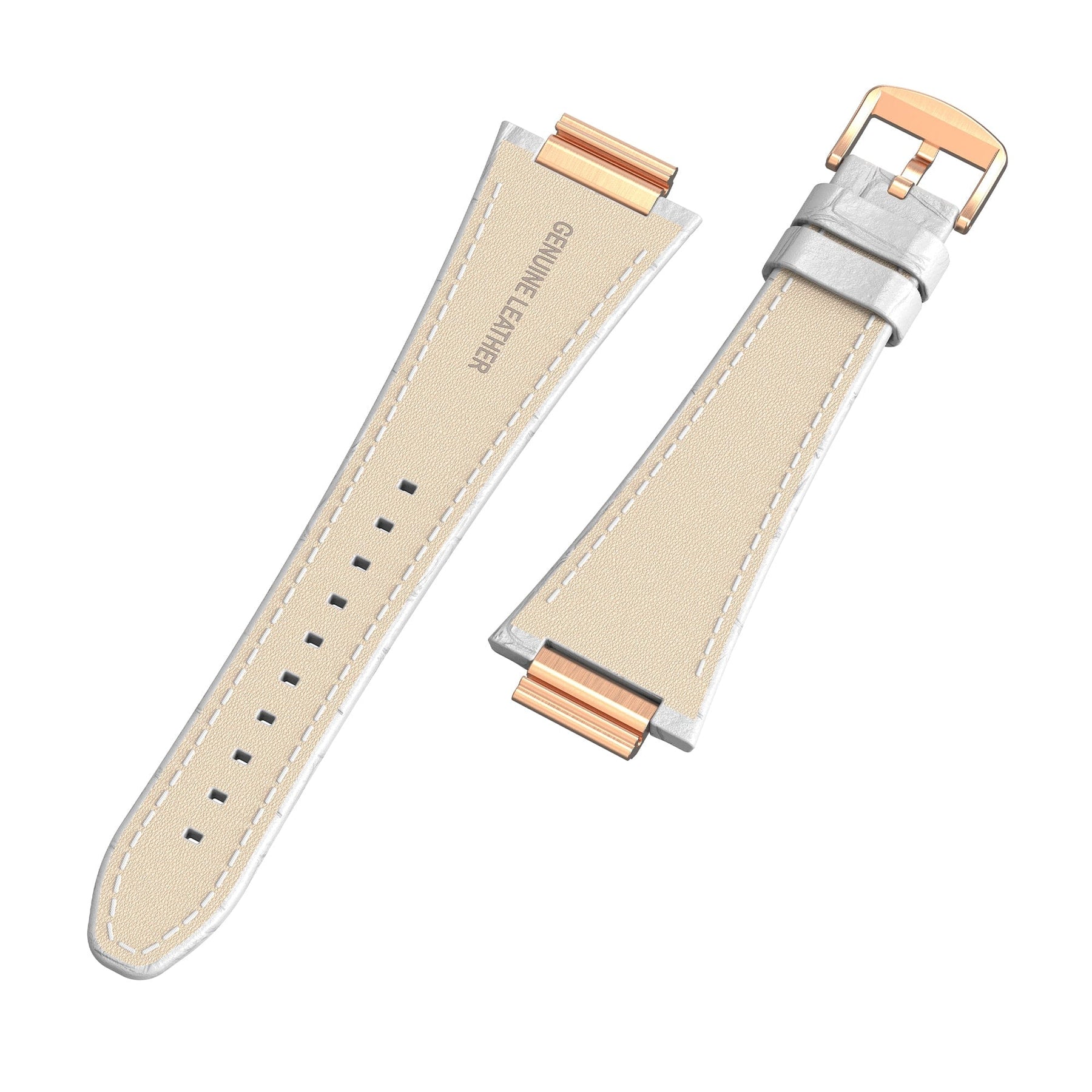 Leather bands for G&C™ stainless steel case - Gold & Cherry