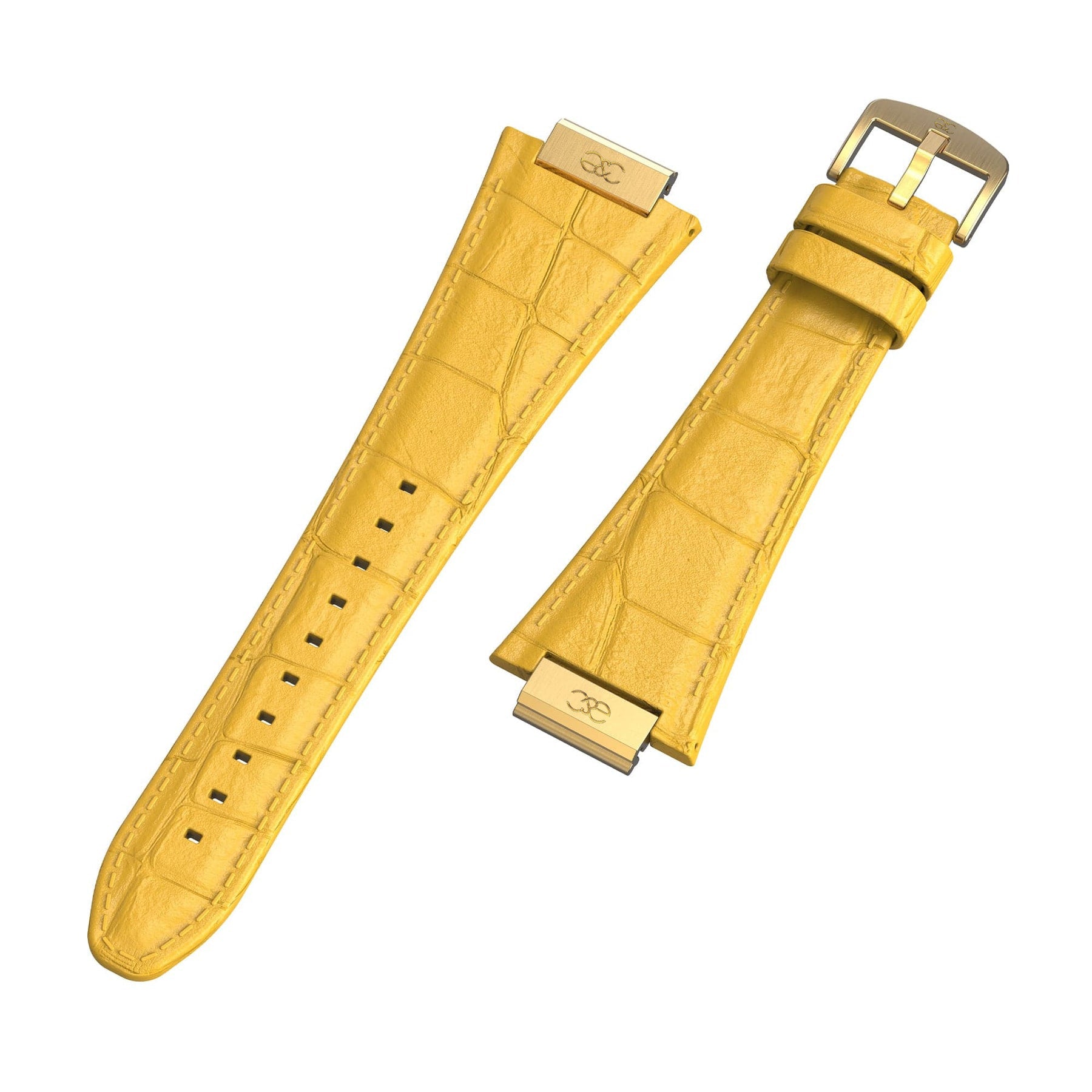 Leather bands for G&C™ stainless steel case - Gold & Cherry