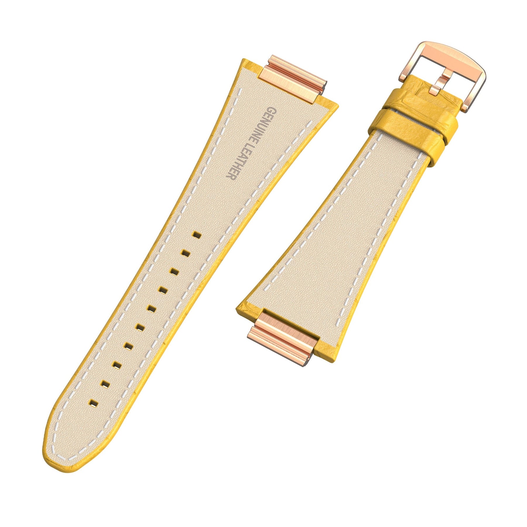Leather bands for G&C™ stainless steel case - Gold & Cherry