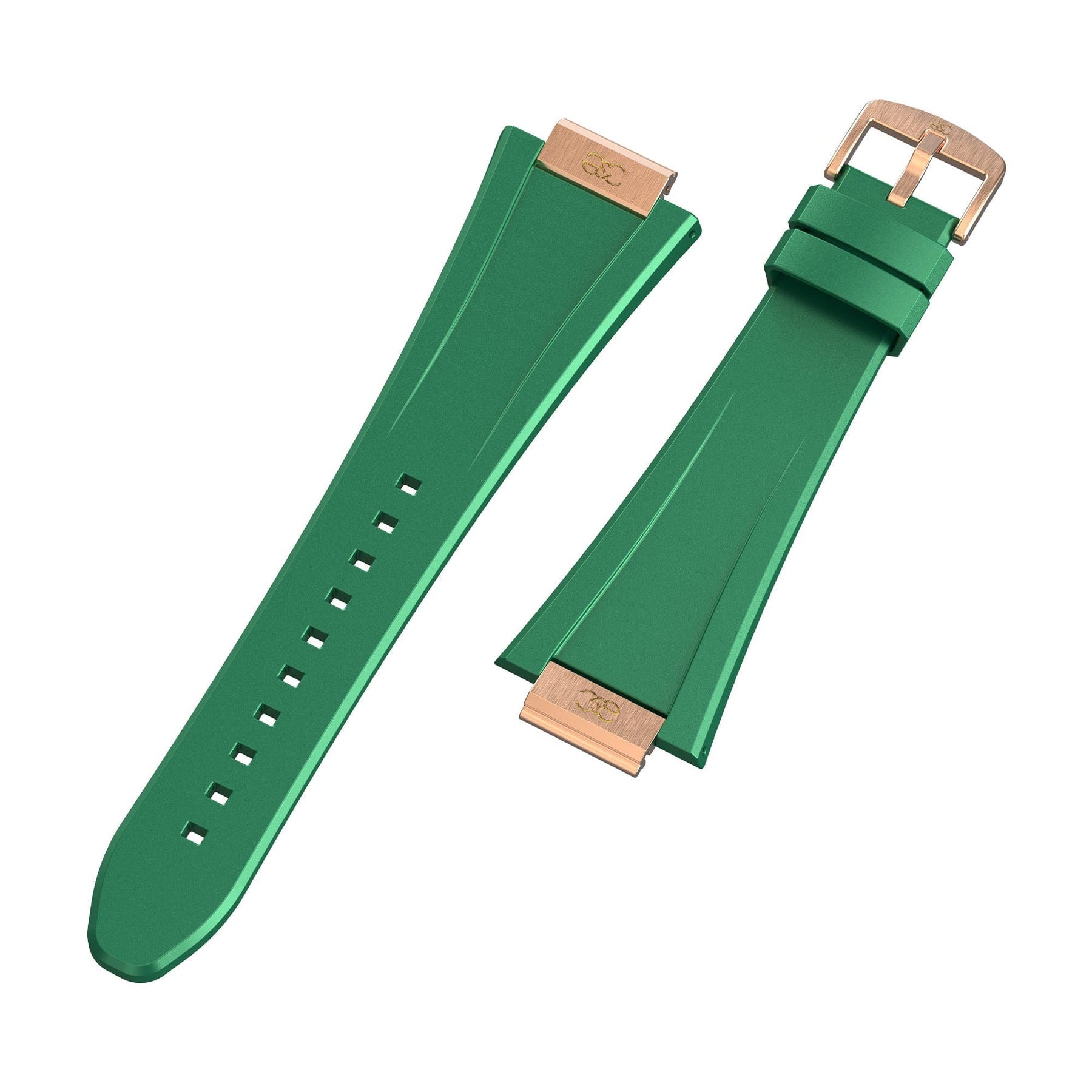 Silicone bands for G&C™ stainless steel case - Gold & Cherry