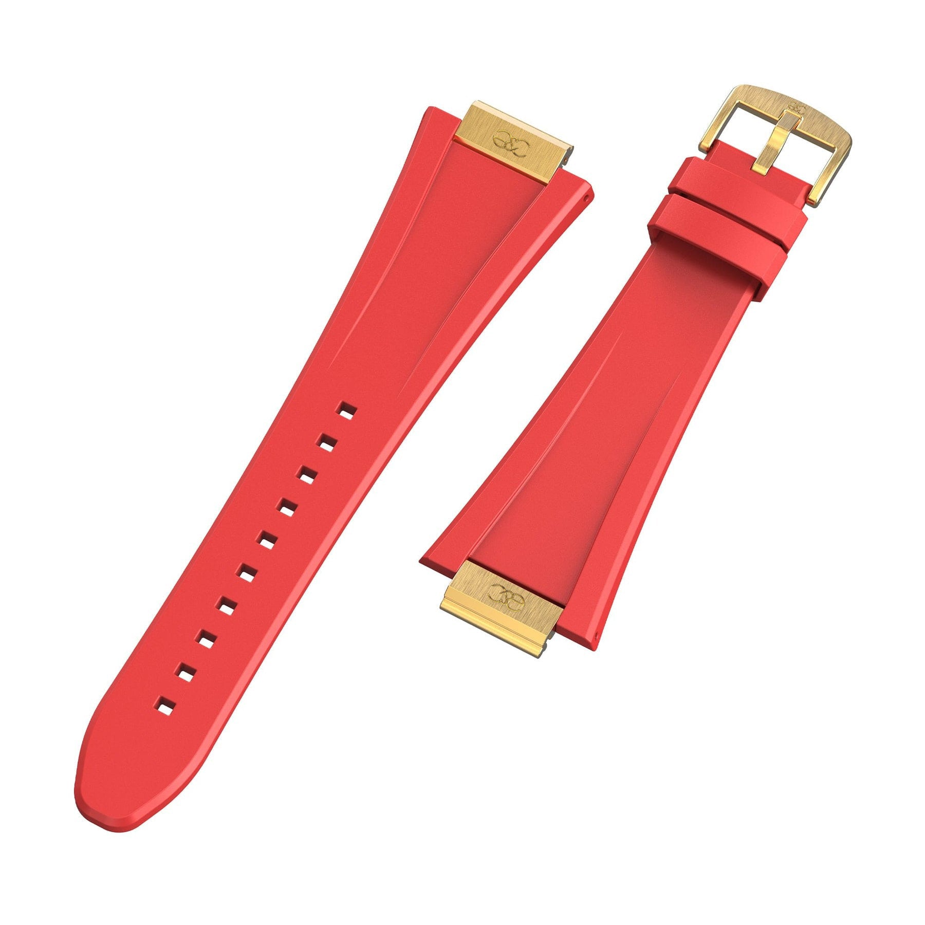 Silicone bands for G&C™ stainless steel case - Gold & Cherry