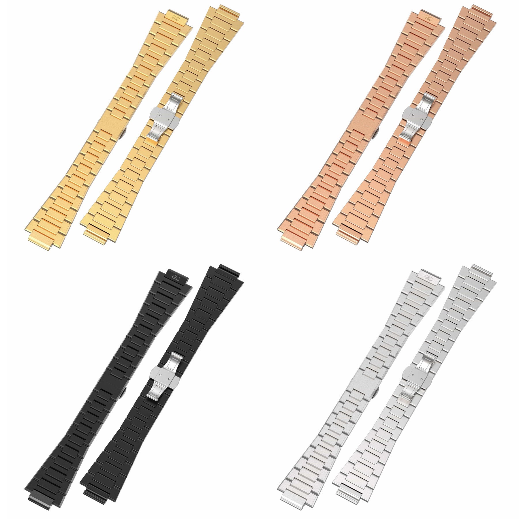 Stainless steel bands for G&C™ stainless steel case - Gold & Cherry