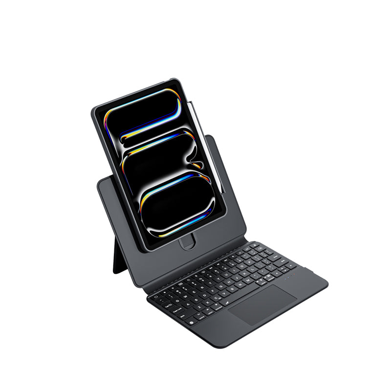 Rotatable detachable iPad keyboard case