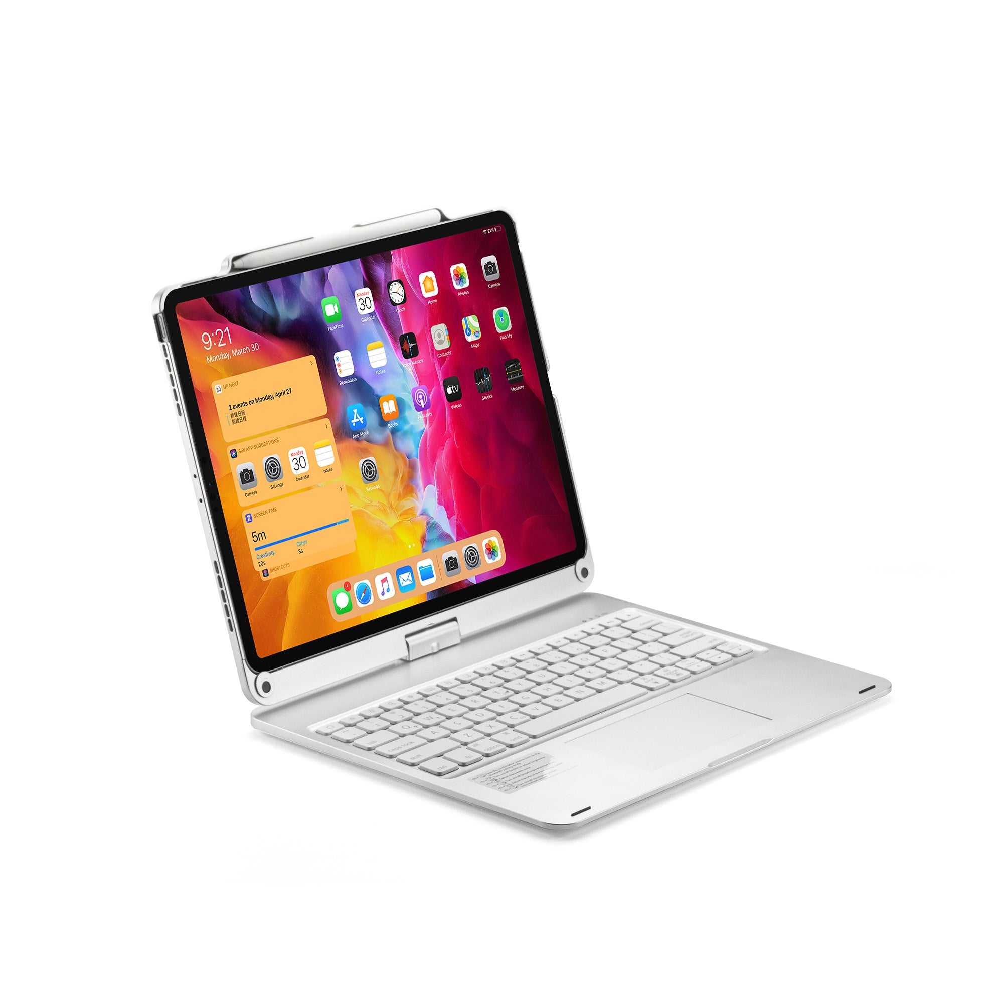 Twist keyboard case for 12.9"-13" iPad Pro/Air