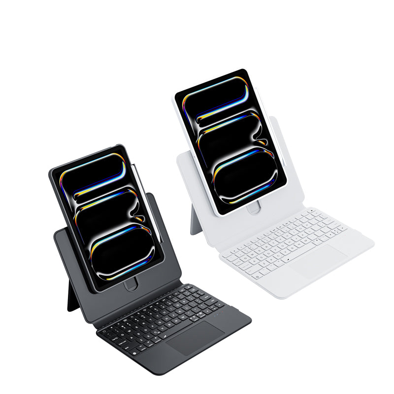 Rotatable detachable iPad keyboard case