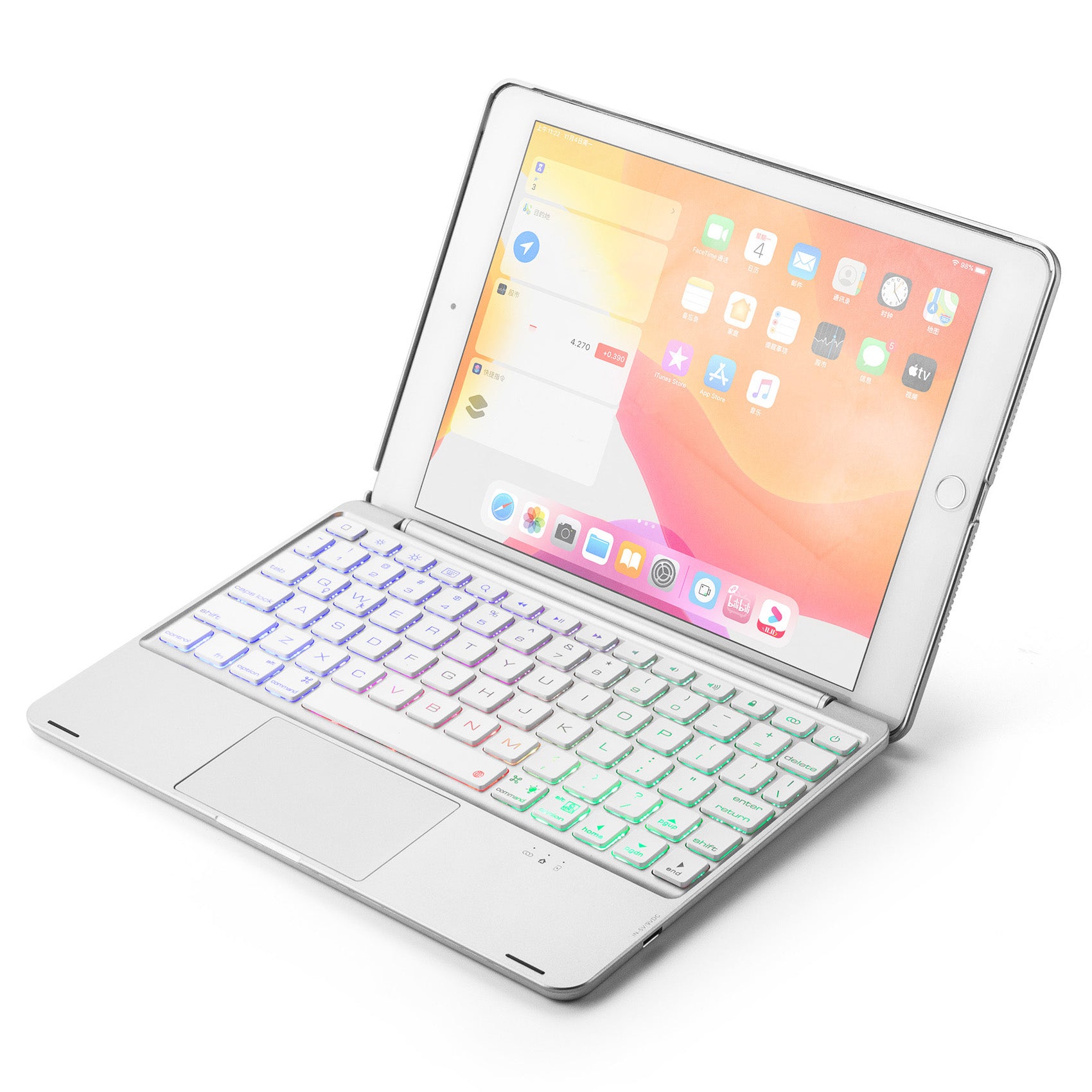 Keyboard Case for 9.7" iPad (5,6,Air1,Air2,Pro)