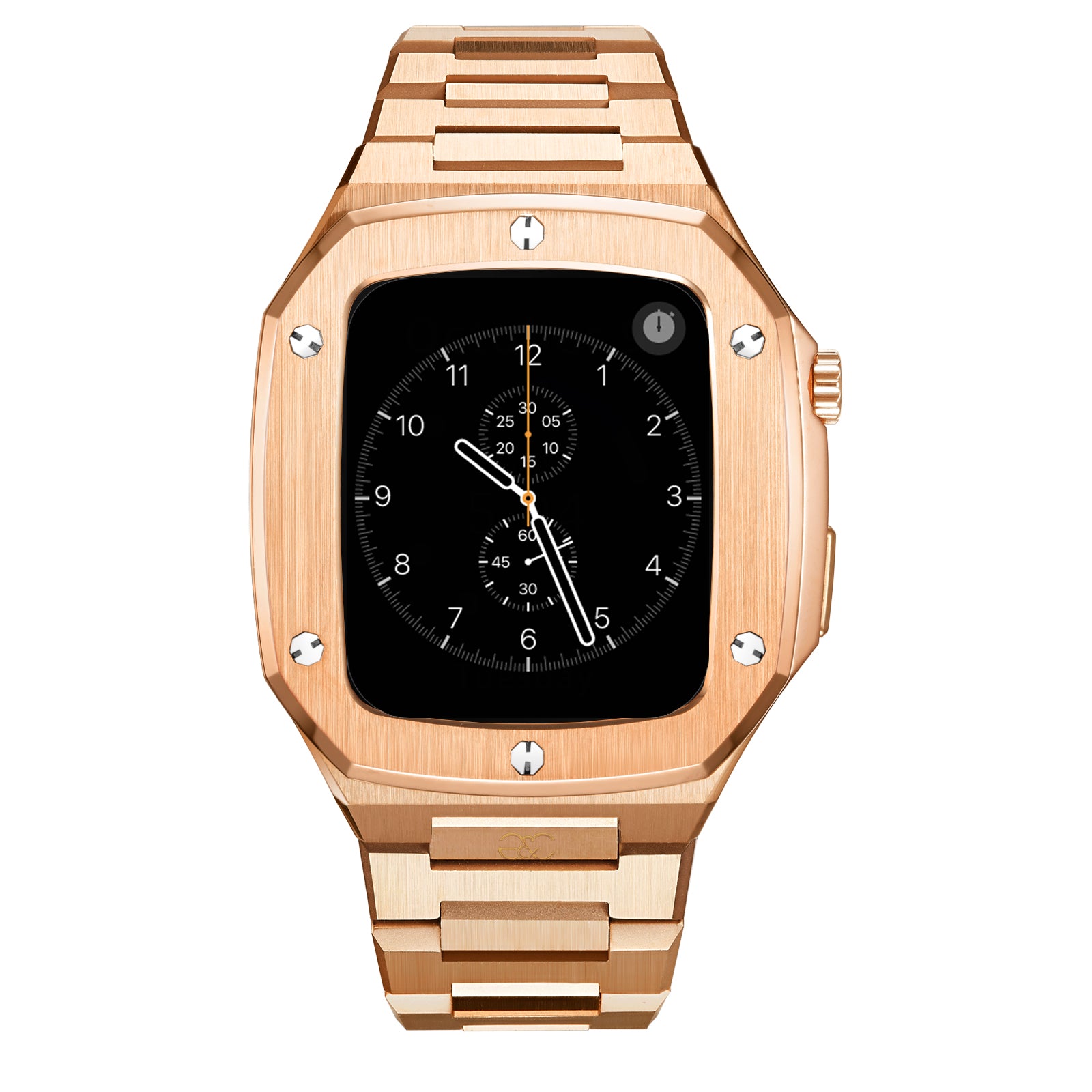 40mm Apple Watch Rose Gold Steel case & band